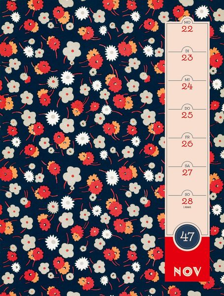 Produktbild: Patterns Wochenplaner Kalender 2027
