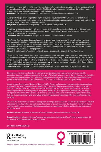 Produktbild: Gender and the Organization