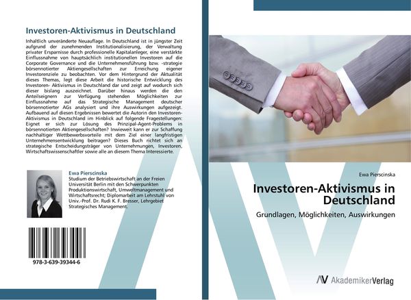 Produktbild: Investoren-Aktivismus in Deutschland
