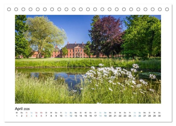 Produktbild: Wundersch&ouml;nes Mecklenburg-Vorpommern (Tischkalender 2026 DIN A5 quer), CALVENDO Monatskalender