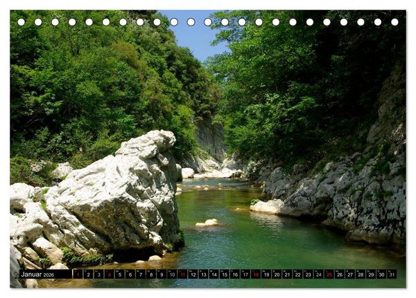 Produktbild: Kampanien &ndash; Capri und der Cilento (Tischkalender 2026 DIN A5 quer), CALVENDO Monatskalender
