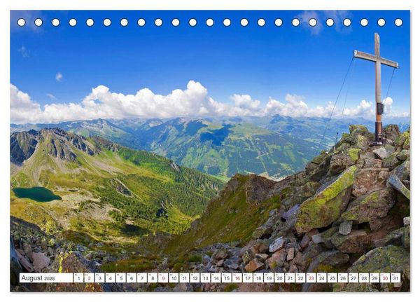Produktbild: Das sch&ouml;ne Gasteinertal (Tischkalender 2026 DIN A5 quer), CALVENDO Monatskalender