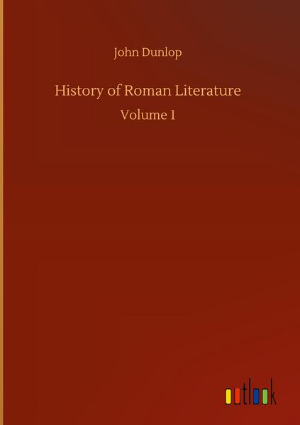 Produktbild: History of Roman Literature