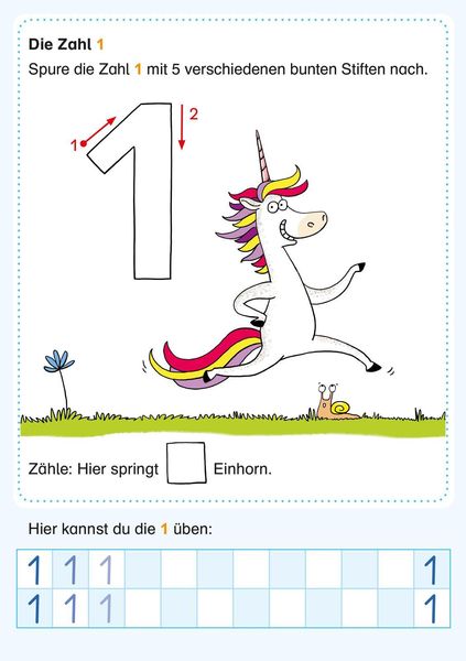 Produktbild: Schlau für die Schule: Mein bunter Zahlen-Block