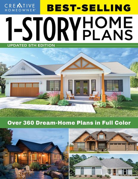 Produktbild: Best-Selling 1-Story Home Plans, 5th Edition