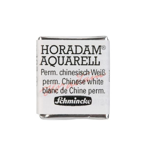 Produktbild: Schmincke Horadam Aquarell 1/2 N&auml;pfchen, Permanent chinesisch Wei&szlig;
