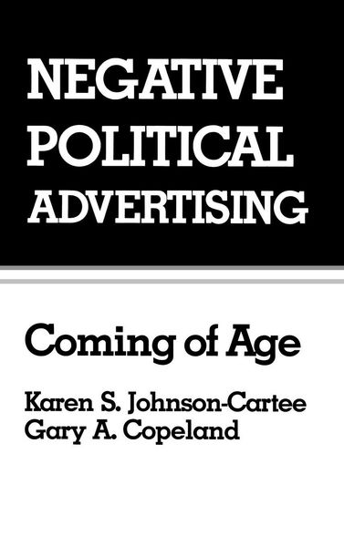 Produktbild: Negative Political Advertising