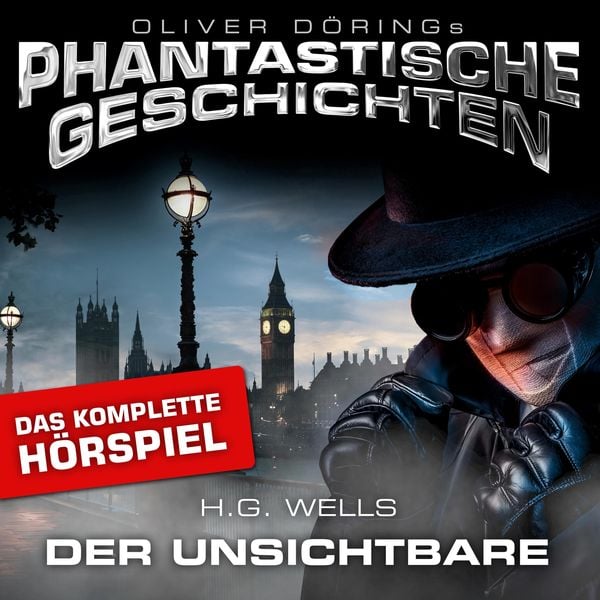 Produktbild: Phantastische Geschichten, Der Unsichtbare - Das komplette H&ouml;rspiel