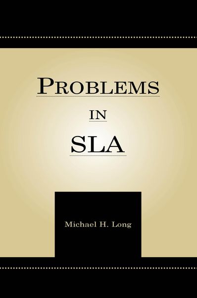 Produktbild: Problems in Second Language Acquisition