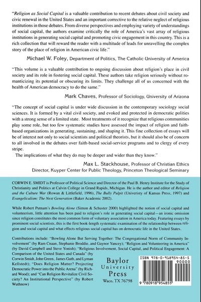 Produktbild: Religion as Social Capital