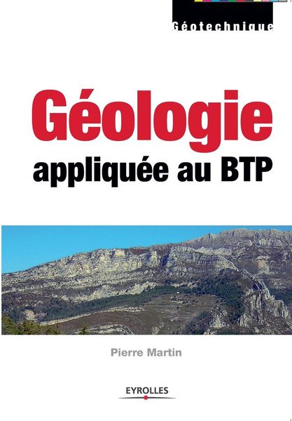 Produktbild: G&eacute;ologie appliqu&eacute;e au BTP