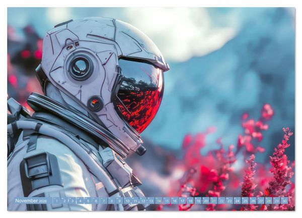 Produktbild: Science Fiction - Fremdartige V&ouml;lker und deren Spuren (hochwertiger Premium Wandkalender 2026 DIN A2 quer), Kunstdruck in Hochglanz