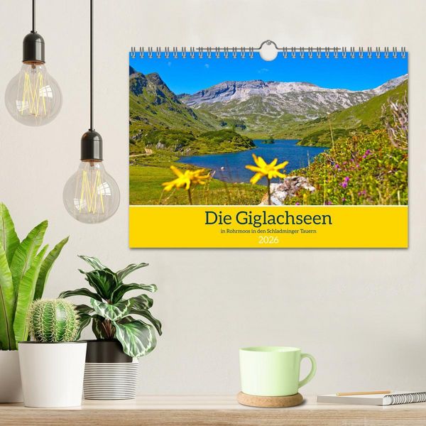 Produktbild: Die Giglachseen (Wandkalender 2026 DIN A4 quer), CALVENDO Monatskalender