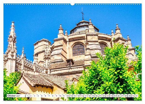Produktbild: Sonniges Andalusien (Wandkalender 2027 DIN A2 quer), CALVENDO Monatskalender