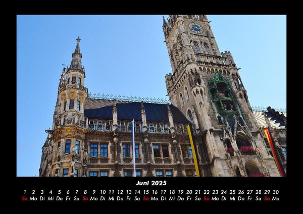 Produktbild: M&uuml;nchen 2025 Fotokalender DIN A3