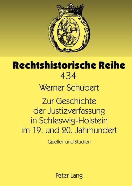 Produktbild: Zur Geschichte der Justizverfassung in Schleswig-Holstein im 19. und 20. Jahrhundert