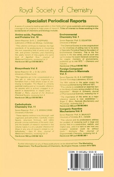 Produktbild: Inorganic Biochemistry