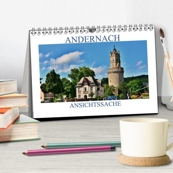 Produktbild: Andernach - Ansichtssache (Tischkalender 2026 DIN A5 quer), CALVENDO Monatskalender