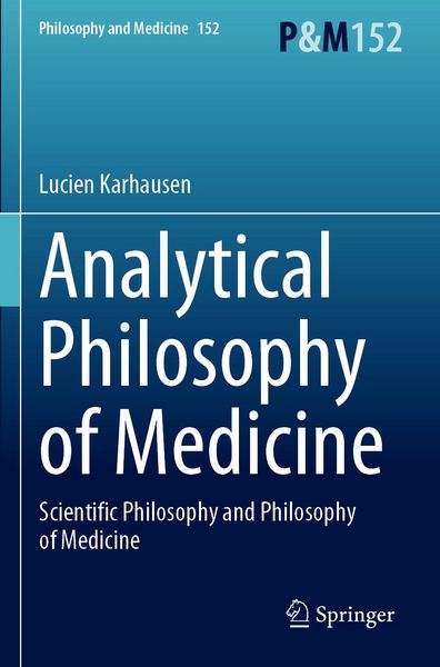 Produktbild: Analytical Philosophy of Medicine
