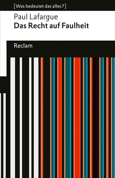 Produktbild: Das Recht auf Faulheit