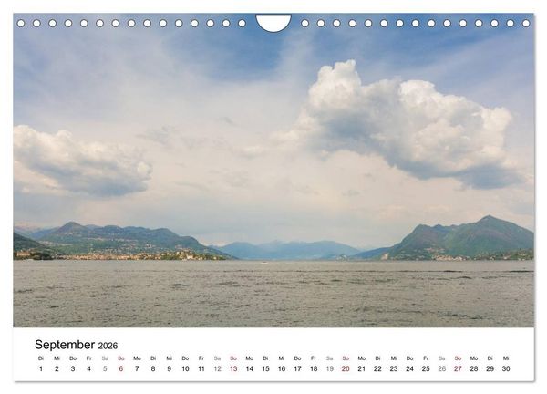 Produktbild: Lago Maggiore - Unterwegs am Westufer (Wandkalender 2026 DIN A4 quer), CALVENDO Monatskalender