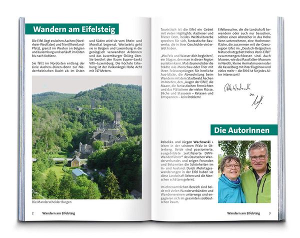 Produktbild: KOMPASS Wanderf&uuml;hrer Eifelsteig, vom Dom zu Aachen zum Dom in Trier, 50 Touren mit Extra-Tourenkarte