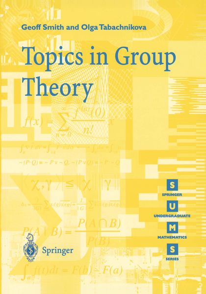 Produktbild: Topics in Group Theory
