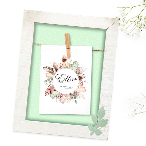 Produktbild: URSUS Basispapiere / Zeichen & K&uuml;nstlerbedarf, 48 Handlettering-Karten, Boho, 16,8 x 11,6 cm