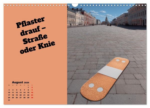 Produktbild: Pferdeschwanz - Das lustige, zweideutige Geschenk als Kalender (Wandkalender 2026 DIN A3 quer), CALVENDO Monatskalender