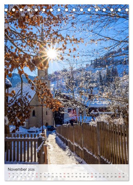 Produktbild: M&uuml;hlbach am Hochk&ouml;nig (Tischkalender 2026 DIN A5 hoch), CALVENDO Monatskalender