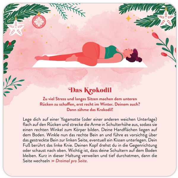 Produktbild: 24 x Yoga im Advent