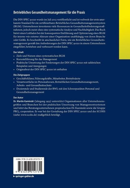 Produktbild: Betriebliches Gesundheitsmanagement f&uuml;r die Praxis