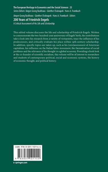 Produktbild: 200 Years of Friedrich Engels