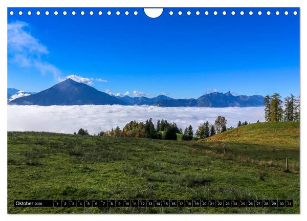Produktbild: Rund um den Thunersee (Wandkalender 2026 DIN A4 quer), CALVENDO Monatskalender