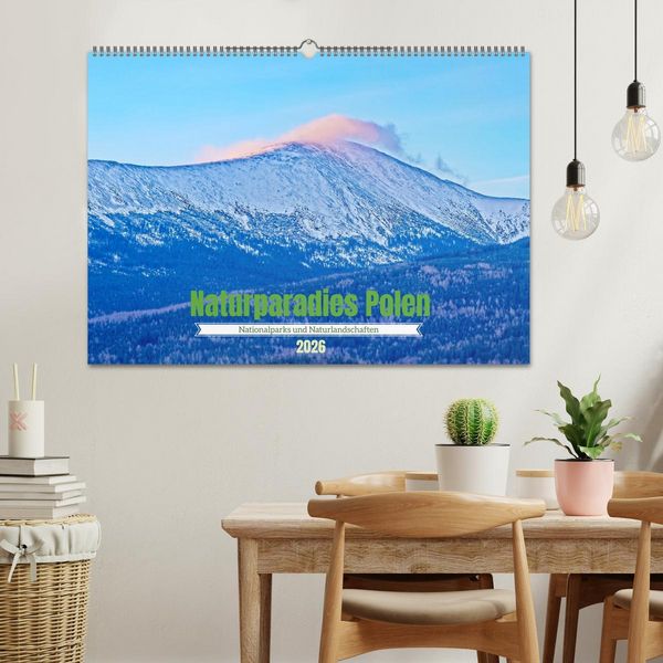 Produktbild: Naturparadies Polen (Wandkalender 2026 DIN A2 quer), CALVENDO Monatskalender