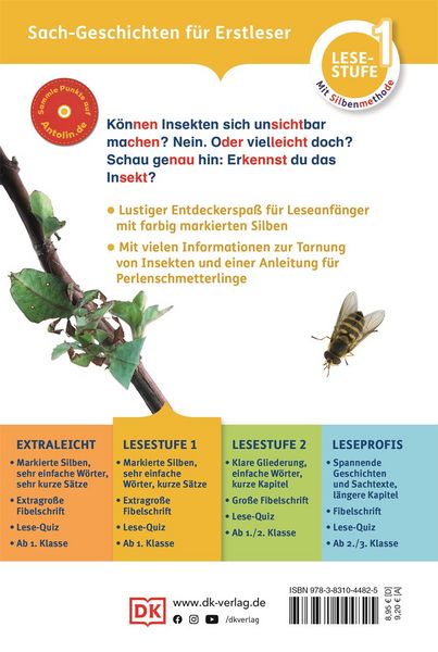 Produktbild: SUPERLESER! Insekten, top getarnt
