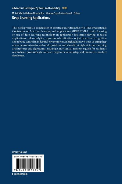 Produktbild: Deep Learning Applications