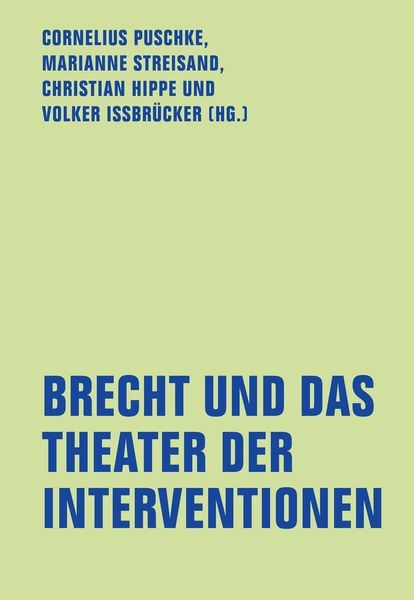 Brecht und das Theater der Interventionen, Taschenbuch von , Verbrecher, 9783957325228