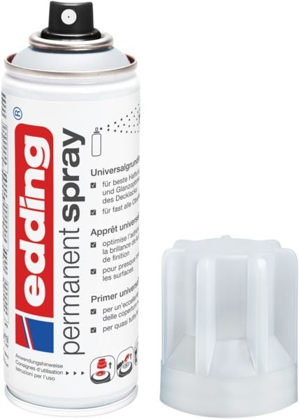 Produktbild: 5200 Permanent Spray, universal Grundierung grau, 200ml Premium Acryllack