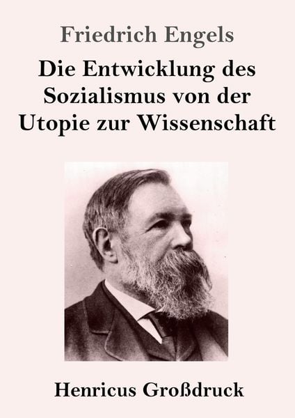 Produktbild: Die Entwicklung des Sozialismus von der Utopie zur Wissenschaft (Gro&szlig;druck)