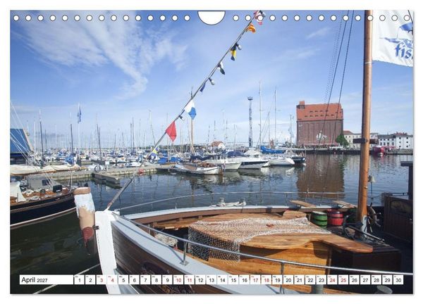 Produktbild: Stralsund - Momente einer Reise (Wandkalender 2027 DIN A4 quer), CALVENDO Monatskalender