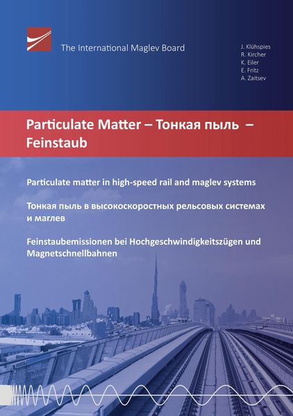 Produktbild: Particulate matter in high-speed rail and maglev systems - Tonkaja Pyl - Feinstaub