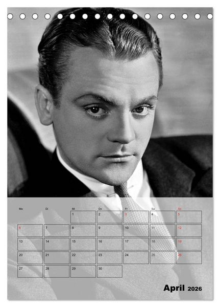 Produktbild: Filmstars - Legenden der goldenen Filmjahre (Tischkalender 2026 DIN A5 hoch), CALVENDO Monatskalender