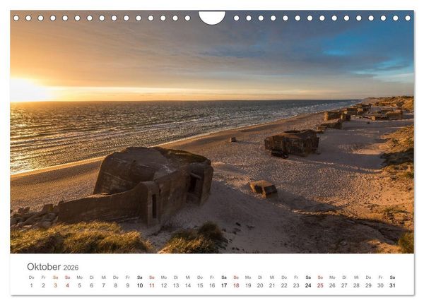 Produktbild: D&auml;nemark - Land im Licht (Wandkalender 2026 DIN A4 quer), CALVENDO Monatskalender