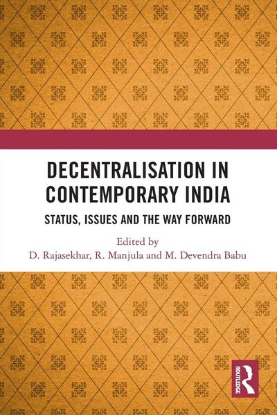Produktbild: Decentralisation in Contemporary India
