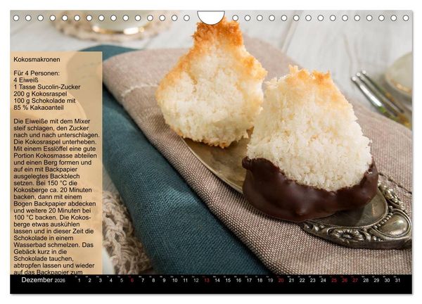 Produktbild: Low Carb - Leichte Rezepte f&uuml;r jeden Tag (Wandkalender 2026 DIN A4 quer), CALVENDO Monatskalender