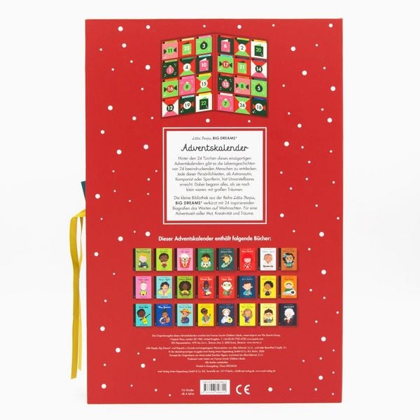 Produktbild: Little People, BIG DREAMS &ndash; Adventskalender