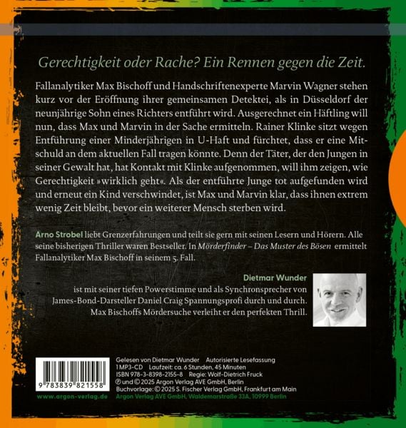 Produktbild: M&ouml;rderfinder &ndash; Das Muster des B&ouml;sen