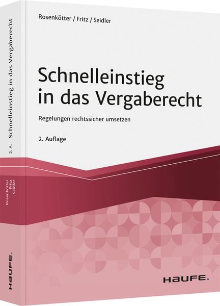 Produktbild: Schnelleinstieg in das Vergaberecht