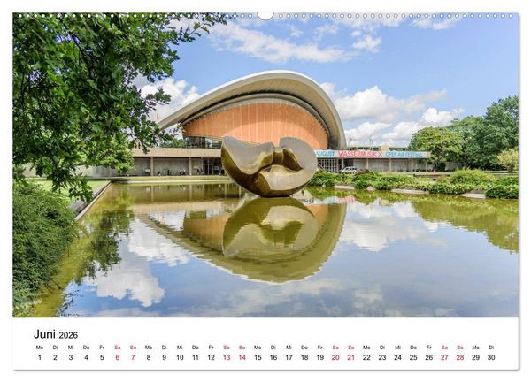 Produktbild: Das Regierungsviertel in Berlin (Wandkalender 2026 DIN A2 quer), CALVENDO Monatskalender
